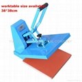 blue color heat press machine with high presure-2 for diy t-shirt printing 5