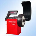 Semi automatic wheel balancing mahine