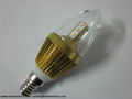 Commercial lighting led candle light 5w dim warm white high lumen 1