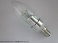 LED light bulb 4w samsung chip warm white E14 high lumen decorative lighting 1