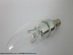 High lumen decorative lighting led candle bulb light 4w E14