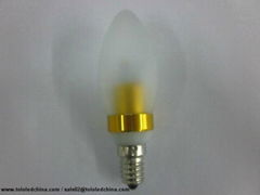 Commercial lighting led candle light 4w dim warm white high lumen