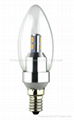 3W led crystal light candle bulb e14
