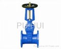 Rising stem seal gate valves elastic base 1