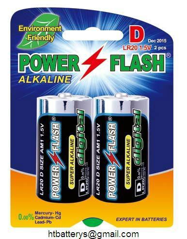 LR20/AM-1/D Size Super Alkaline Battery 1.5V