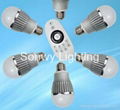 led remote group control bulb 1