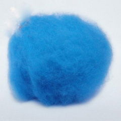 natural dyed wool filler for DIY wool tops felting 