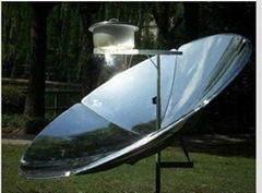 dish solar cooker