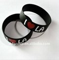 OEM silicone wristbands fashion for promotional gift
