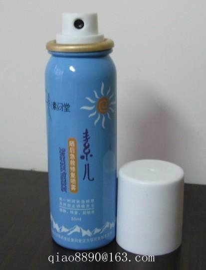 aerosol aluminum bottle with spray pump 5