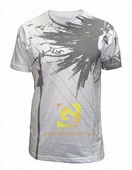 Printed o-neck t-shirt for men