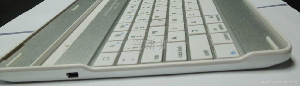 铝合金外壳450mA容量蓝牙键盘  2