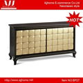 hot selling black antique wooden sideboard 