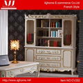 French style luxury tall bookcase