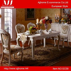 European style home furniture wooden