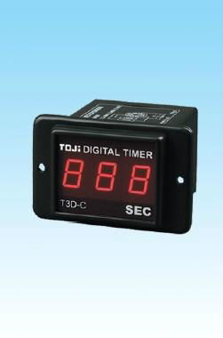 Two section type time counter