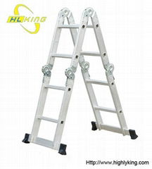 Aluminium domestic folding Multi-purpose ladder(HM-102)