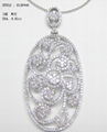 18K DIAMOND PENDANT