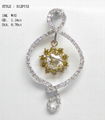 18K DIAMOND PENDANT 3