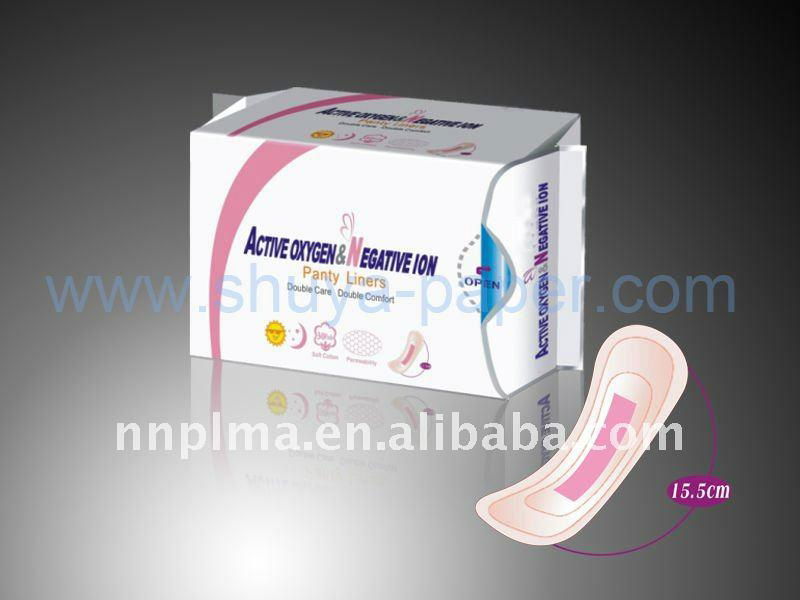 active oxygen anion sanitary pad