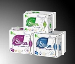 Gift box with anion sanitary napkin