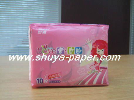 cotton sanitary napkin for ladies