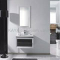 Solid wood modern bathroom vanity