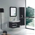 Solid wood modern bathroom vanity