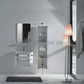 Solid wood modern bathroom vanity