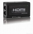 HDMI Extender 30M by LAN Cable, Supports Video Format 3
