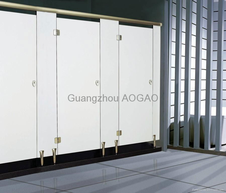 compact HPL board toilet partition 2