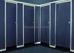 Toilet partition with stainless steel #304 accessories 