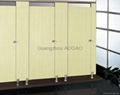 compact laminated toilet partitions with