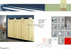 toilet cubicles fittings/accessories