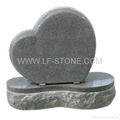 heart shape granite headstone/monument/gravestone/tombstone 1