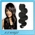 Whole sale cambodian human hair weft  3