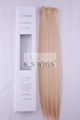 Pretty blond European remy hair,100g/pcs 1