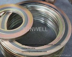 stainless steel spiral wound gasket(SUNWELL)