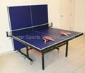 table tennis table as-205 square leg 4'' wheels stonger  3