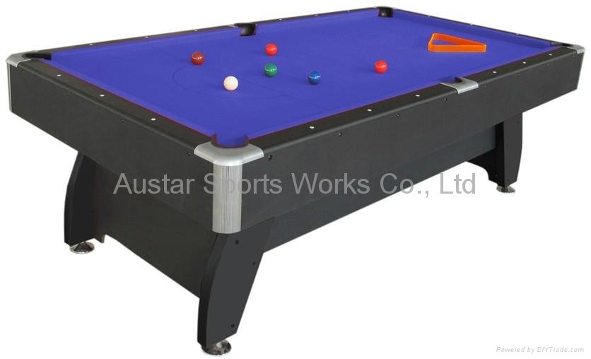 pool table billiards table with full acc.kits AS-8004 