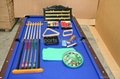 pool table billiards table with full acc.kits AS-8004  2
