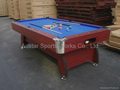 pool table billiard table with full acc.kits AS-7901 