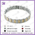 hot fashion and charm magnetic silver color bracelets 1