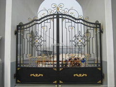 good design upscale wrought iron gate