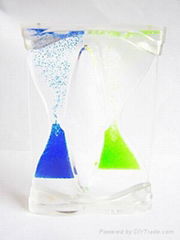 colorful sand for the liquid timer