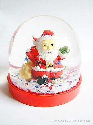 transparent snow man for snow globe 2