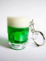 hot sale beer cup keychain 2