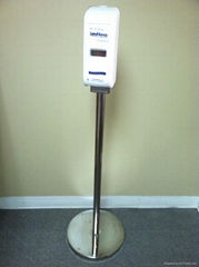 Floor Stand for safeHands Alcohol-free Hand Sanitizer 