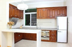 solid wood kitchen cabinet