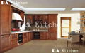 solid wood kitchen cupboard